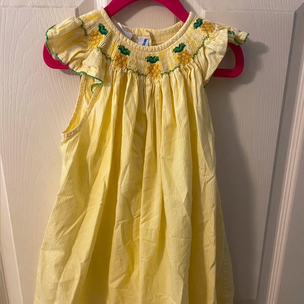 Silly Goose smocked dress size 6